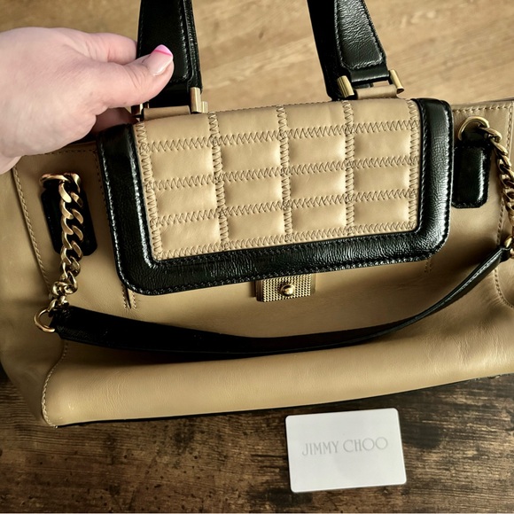 Authentic Jimmy Choo EUC Satchel - Picture 9 of 10